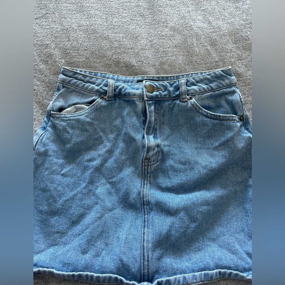 Jean skirt
